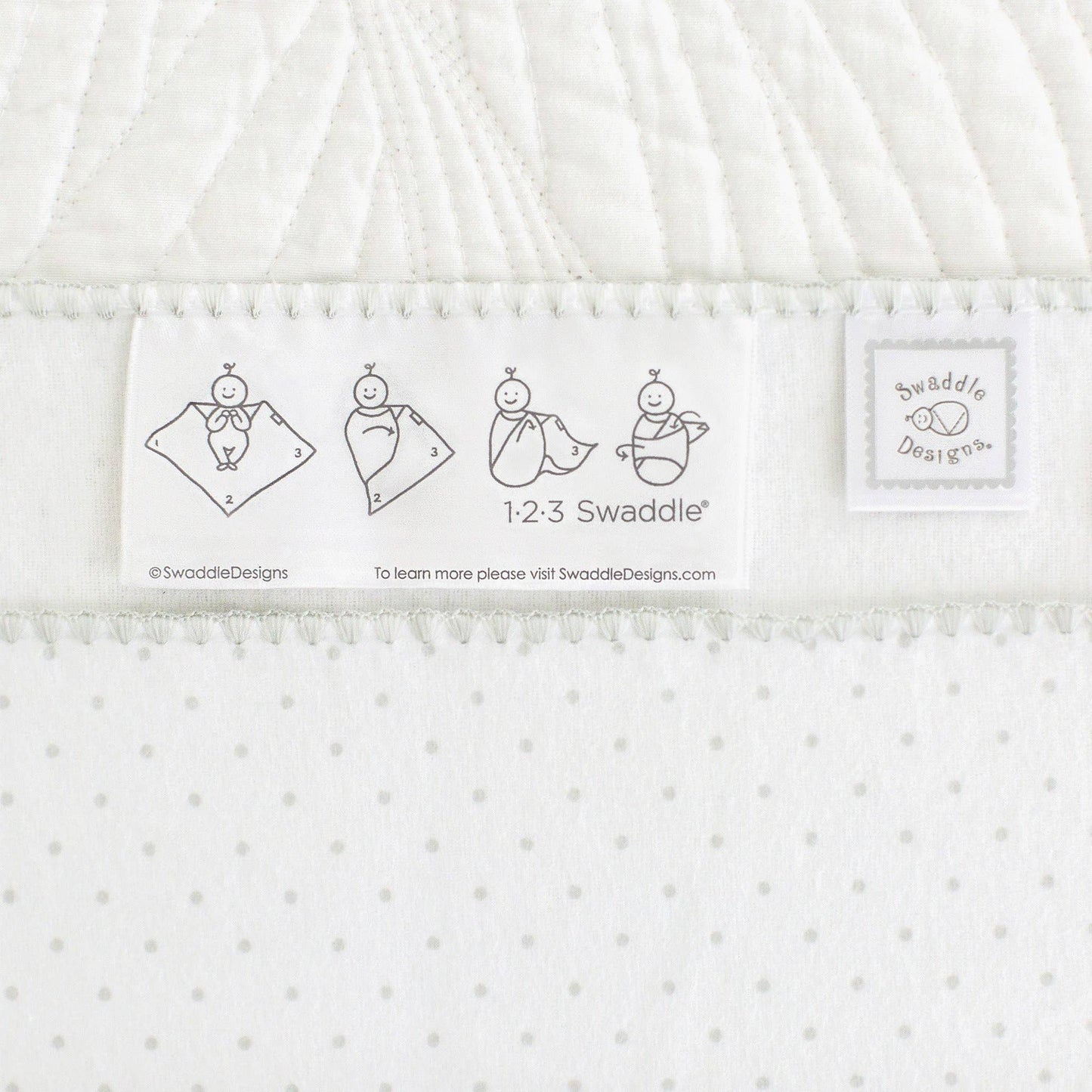 Ultimate Swaddle Blanket, Elephant & Chickies, Pastel Yellow