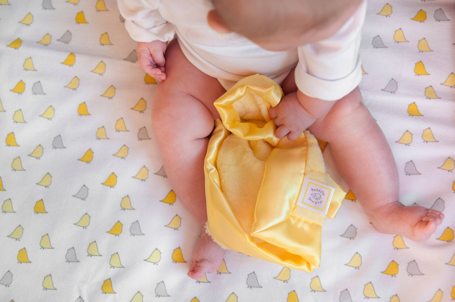 Ultimate Swaddle Blanket, Little Chickies, Yellow