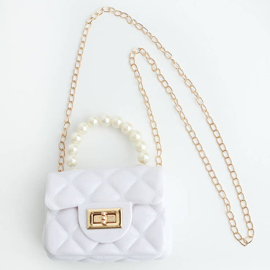 Sparkle Sisters by Couture Clips - Pearl Handle Jelly Purse