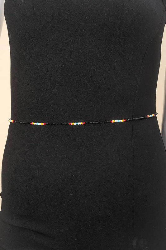 Anarchy Street - Dainty Seed Beaded Belly Chain