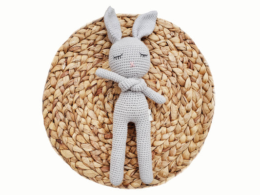 Mali Wear - Sleepy Bunny Doll White