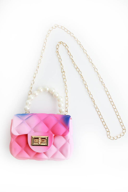 Sparkle Sisters by Couture Clips - Hot Pink Jelly Purse