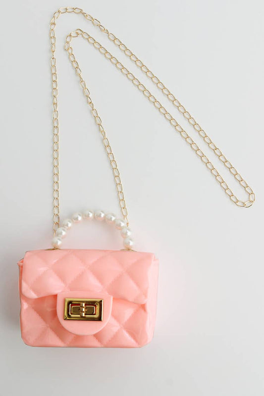 Sparkle Sisters by Couture Clips - Pearl Handle Jelly Purse