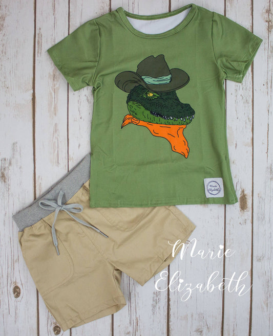 Marie Elizabeth - Alligator Boy's Tee