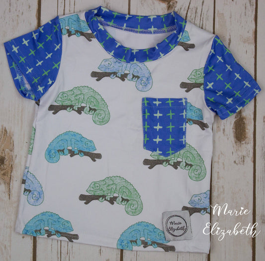 Marie Elizabeth - Chameleon Boy’s Shirt