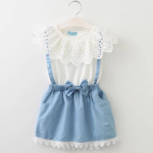 Little Miss Chelle - Little Miss Denim Cutie Dress